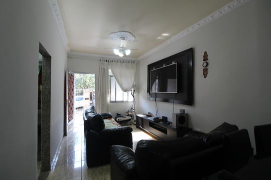 Sala de casa de condomínio para alugar com 2 quartos, 168m² em Tanque, Rio de Janeiro