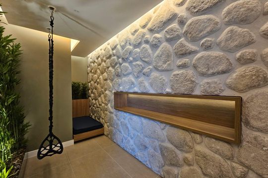 Área comum de kitnet/studio para alugar com 1 quarto, 29m² em Vila Dom Pedro I, São Paulo