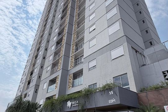 Fachada de apartamento à venda com 3 quartos, 76m² em Coimbra, Goiânia