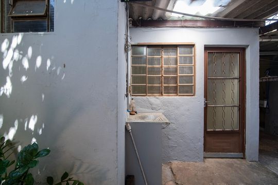 Fachada da Casa dos Fundos de casa para alugar com 1 quarto, 40m² em Jardim Santo André, Hortolândia