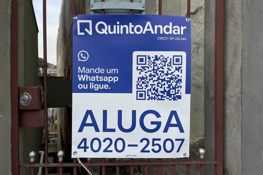 Placa de casa para alugar com 2 quartos, 43m² em Cangaiba, São Paulo