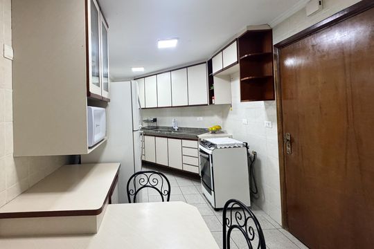 Cozinha  de apartamento à venda com 3 quartos, 110m² em Vila Euclides, São Bernardo do Campo