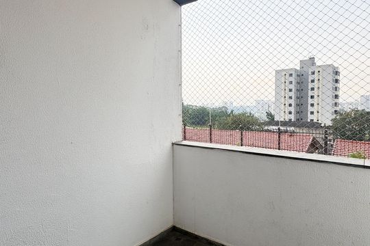 Sacada  de apartamento à venda com 3 quartos, 110m² em Vila Euclides, São Bernardo do Campo