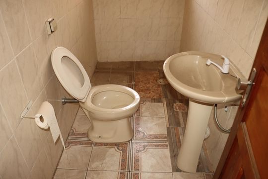 Banheiro social de casa para alugar com 1 quarto, 80m² em Vila Margarida, São Paulo