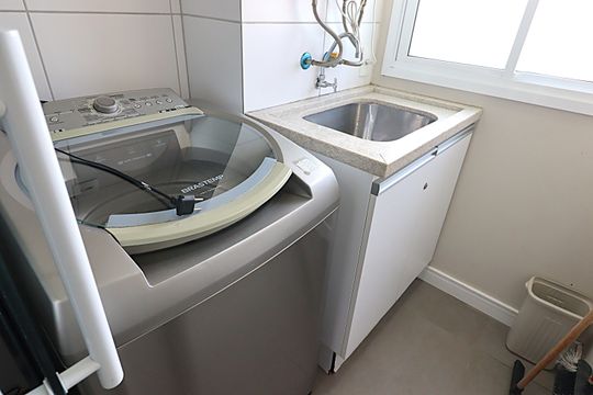 Área de Serviço de apartamento à venda com 2 quartos, 82m² em São Geraldo, Porto Alegre
