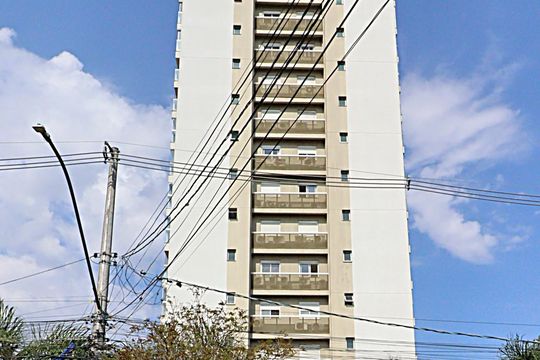 Fachada do bloco de apartamento à venda com 2 quartos, 82m² em São Geraldo, Porto Alegre