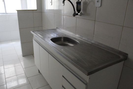 Cozinha de apartamento à venda com 2 quartos, 58m² em Freguesia (jacarepaguá), Rio de Janeiro
