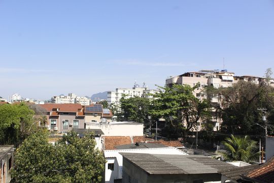 Vista da Sala de apartamento à venda com 2 quartos, 58m² em Freguesia (jacarepaguá), Rio de Janeiro