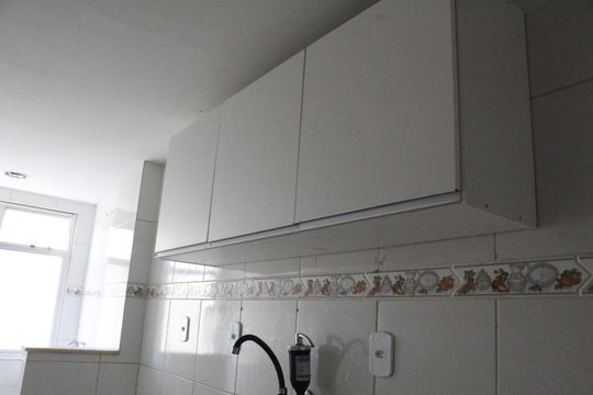 Cozinha de apartamento à venda com 2 quartos, 58m² em Freguesia (jacarepaguá), Rio de Janeiro
