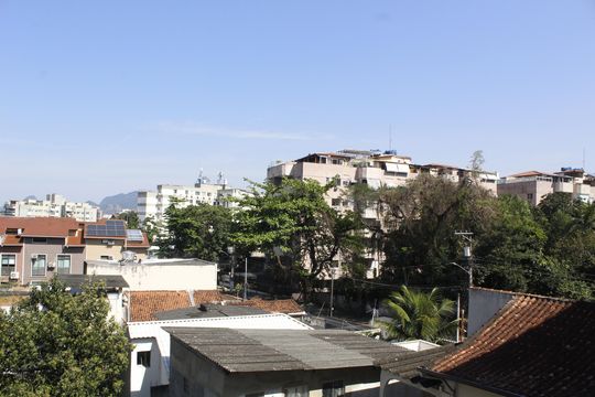 Vista da Sala de apartamento à venda com 2 quartos, 58m² em Freguesia (jacarepaguá), Rio de Janeiro
