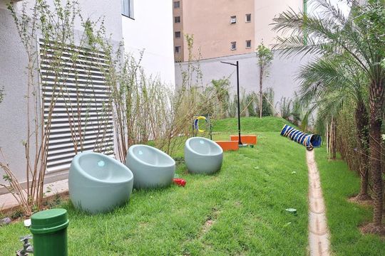 Área comum de apartamento para alugar com 2 quartos, 37m² em Bom Retiro, São Paulo