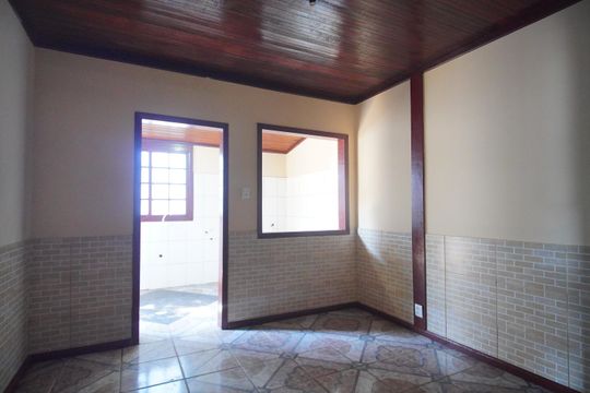 Cozinha de casa para alugar com 2 quartos, 70m² em Santo Afonso, Novo Hamburgo