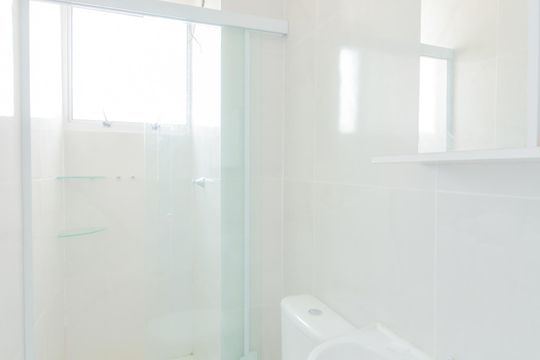 Banheiro de apartamento para alugar com 2 quartos, 44m² em Vila Nova Bonsucesso, Guarulhos