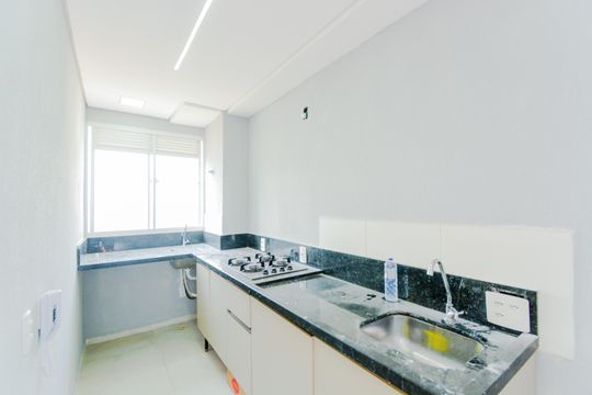 Cozinha de apartamento para alugar com 2 quartos, 44m² em Vila Nova Bonsucesso, Guarulhos