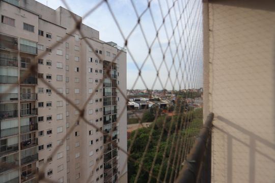 Vista da Varanda de apartamento à venda com 3 quartos, 58m² em Parque São Lourenço, São Paulo