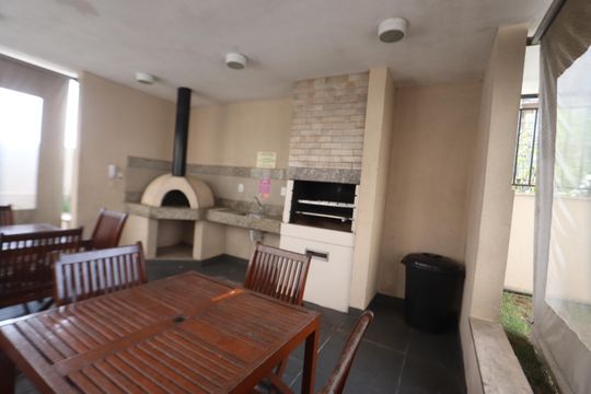 Área comum - Churrasqueira de apartamento à venda com 3 quartos, 58m² em Parque São Lourenço, São Paulo