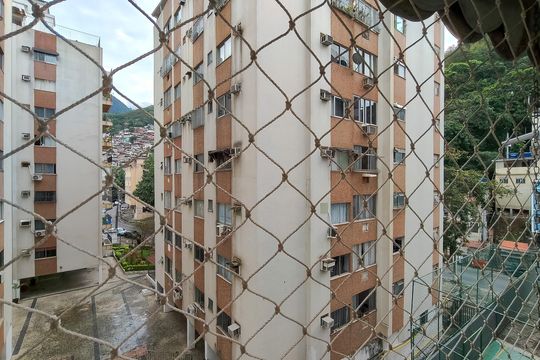 Vista da Sala de apartamento à venda com 2 quartos, 67m² em Tijuca, Rio de Janeiro