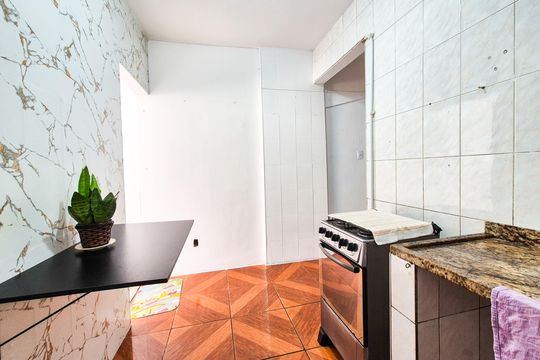 Sala/Cozinha de kitnet/studio para alugar com 1 quarto, 30m² em Vila Buarque, São Paulo