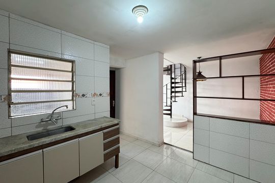 Cozinha de casa para alugar com 2 quartos, 70m² em Centro, São Bernardo do Campo