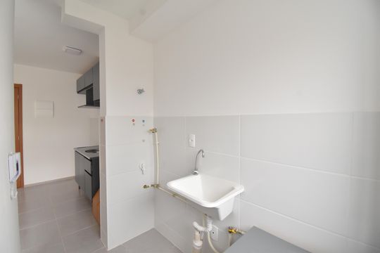 Área de Serviço de apartamento para alugar com 2 quartos, 80m² em Bairro Alto, Curitiba