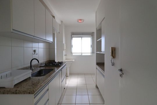 Cozinha de apartamento para alugar com 2 quartos, 54m² em Nova Aliança, Ribeirão Preto