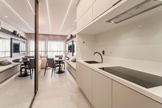 Apartamento para alugar com 1 quarto, 40m² em Saco Grande, Florianópolis