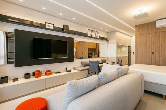 Apartamento para alugar com 1 quarto, 40m² em Saco Grande, Florianópolis