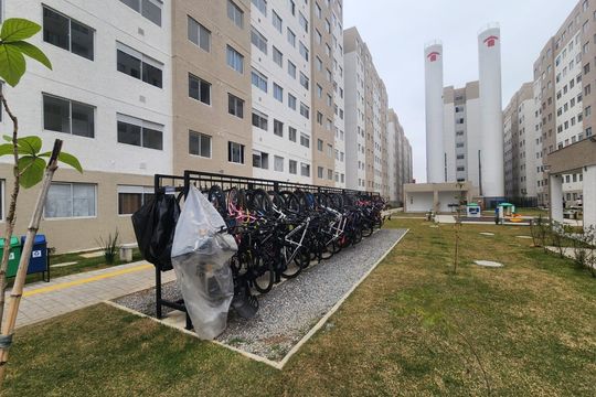 Área comum de apartamento para alugar com 2 quartos, 32m² em Parque Novo Mundo, São Paulo