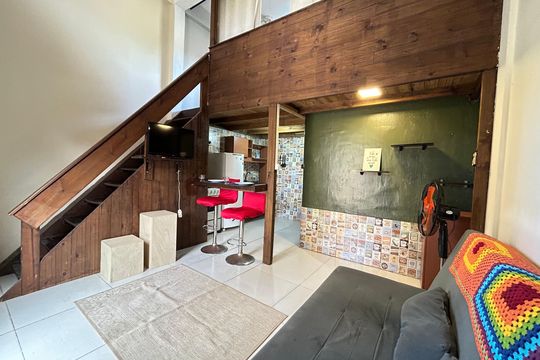 Sala de casa para alugar com 1 quarto, 39m² em Campeche, Florianópolis