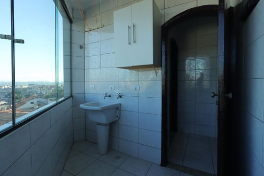 Área de Serviço de casa de condomínio para alugar com 3 quartos, 78m² em Jardim Marek, Santo André