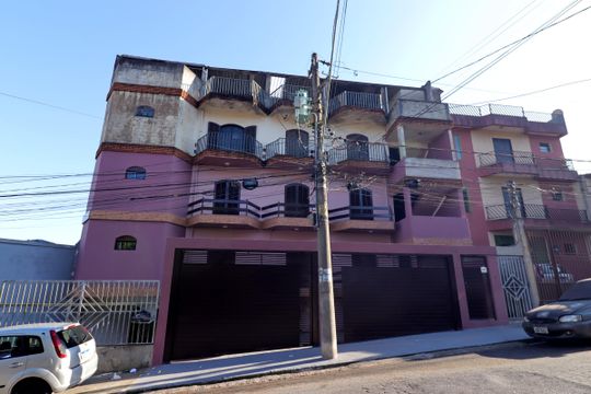 Fachada de casa de condomínio para alugar com 3 quartos, 78m² em Jardim Marek, Santo André