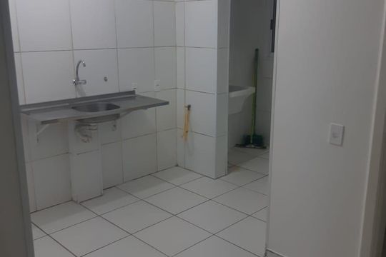Cozinha de apartamento à venda com 2 quartos, 50m² em Jardim Centenario, Guarulhos