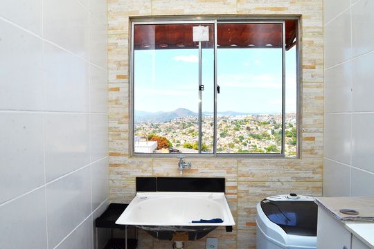 Área de Serviço de kitnet/studio para alugar com 1 quarto, 21m² em Lajedo, Belo Horizonte
