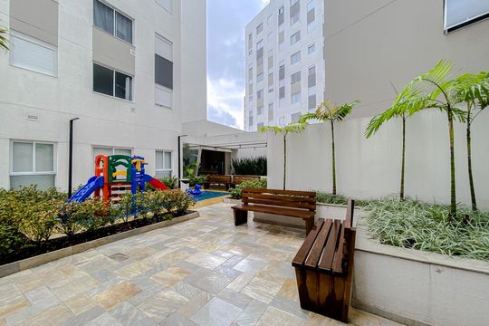 Área comum - Playground de apartamento para alugar com 2 quartos, 34m² em Água Rasa, São Paulo