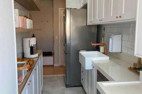 Cozinha de apartamento à venda com 2 quartos, 71m² em Cambuci, São Paulo
