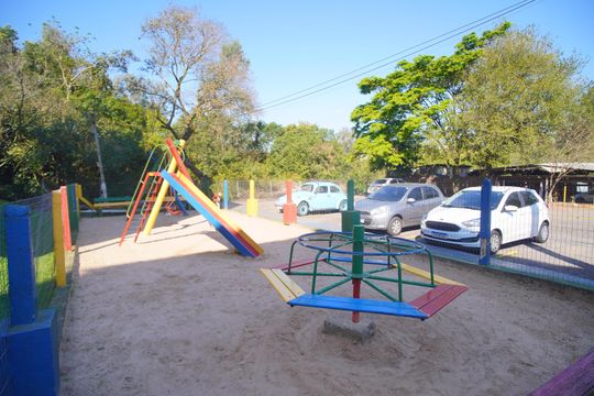 Área comum - Playground de apartamento à venda com 2 quartos, 48m² em Canudos, Novo Hamburgo