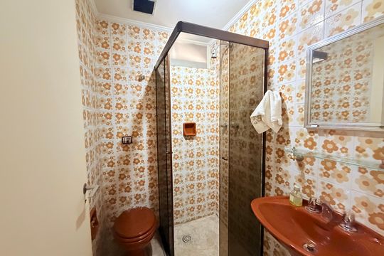Banheiro de apartamento à venda com 4 quartos, 93m² em Cidade Monções, São Paulo