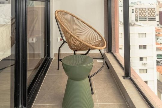 Varanda de apartamento para alugar com 1 quarto, 25m² em Pompeia, São Paulo