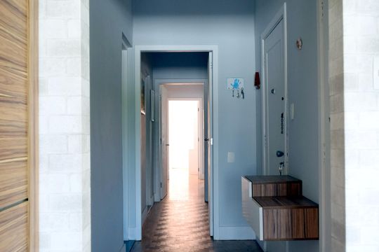 Corredor íntimo de apartamento à venda com 3 quartos, 175m² em Jardins, São Paulo