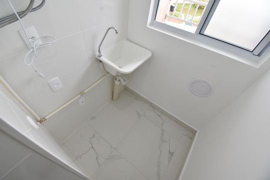 Área de Serviço de apartamento para alugar com 2 quartos, 48m² em Bairro Alto, Curitiba