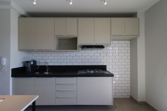 Sala de apartamento para alugar com 1 quarto, 46m² em Ribeirânia, Ribeirão Preto