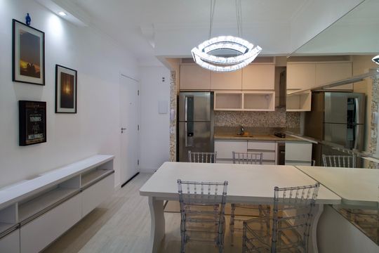 Sala de Jantar de apartamento à venda com 2 quartos, 60m² em Tingui, Curitiba
