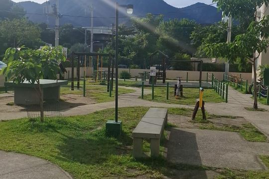 Área comum de apartamento para alugar com 2 quartos, 40m² em Gardênia Azul, Rio de Janeiro