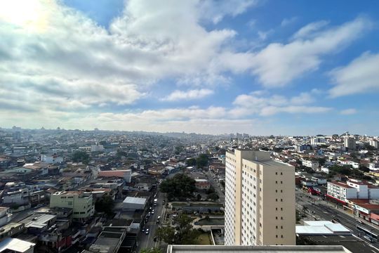Vista da Varanda de apartamento para alugar com 1 quarto, 28m² em Jardim Itacolomi, São Paulo