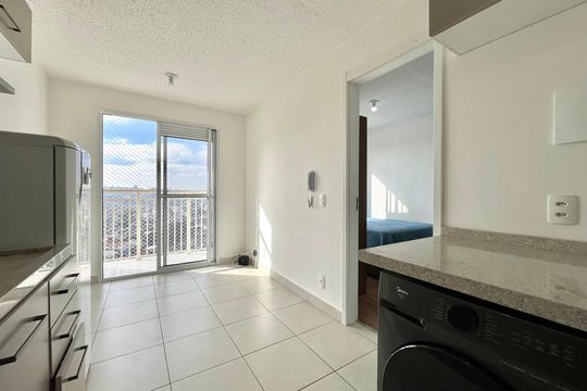 Apartamento para alugar com 1 quarto, 28m² em Jardim Itacolomi, São Paulo