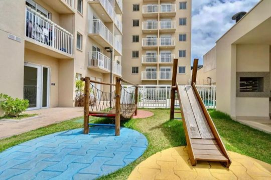 Área comum - Playground de apartamento para alugar com 1 quarto, 28m² em Jardim Itacolomi, São Paulo