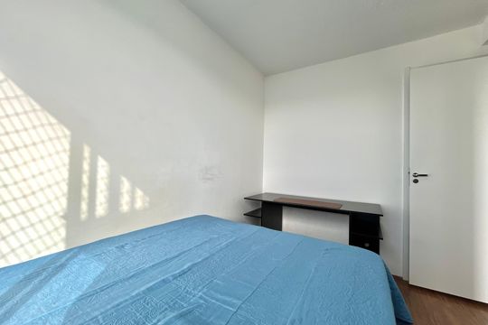 Suite de apartamento para alugar com 1 quarto, 28m² em Jardim Itacolomi, São Paulo