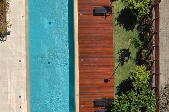 Área externa de apartamento à venda com 2 quartos, 70m² em Cambuí, Campinas