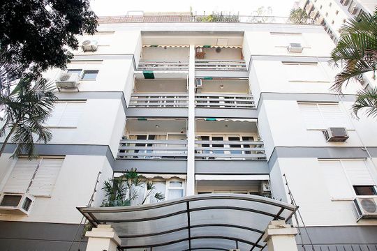 Fachada de apartamento à venda com 1 quarto, 42m² em Rio Branco, Porto Alegre