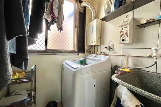 Área de Serviço de apartamento à venda com 2 quartos, 57m² em Vila Santa Catarina, São Paulo